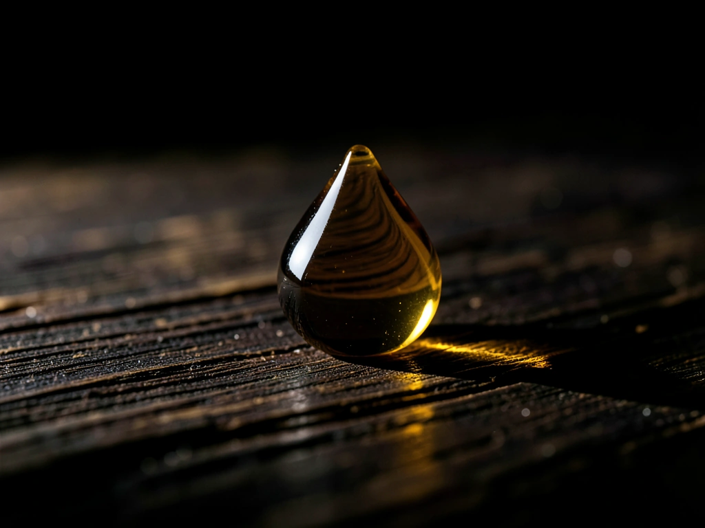 Botanical resin macro